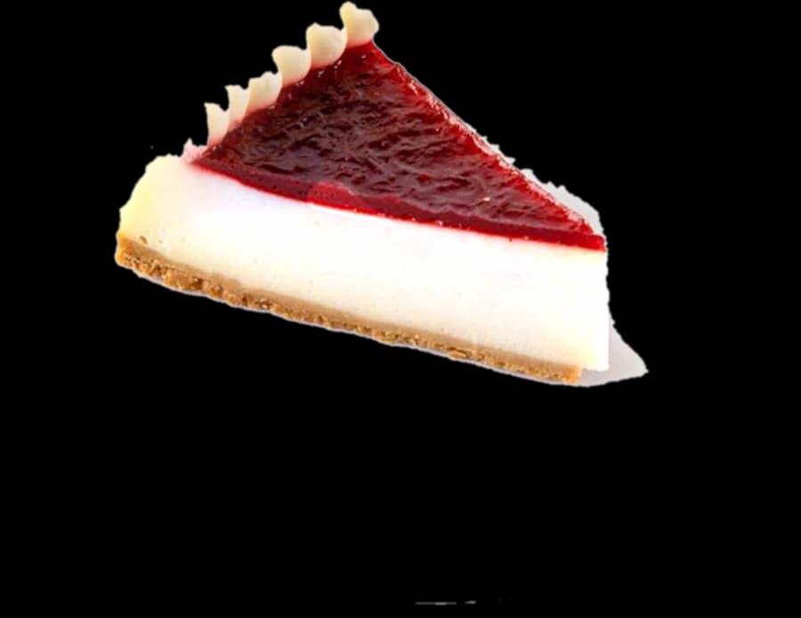 كعكة جبنة مع توت
